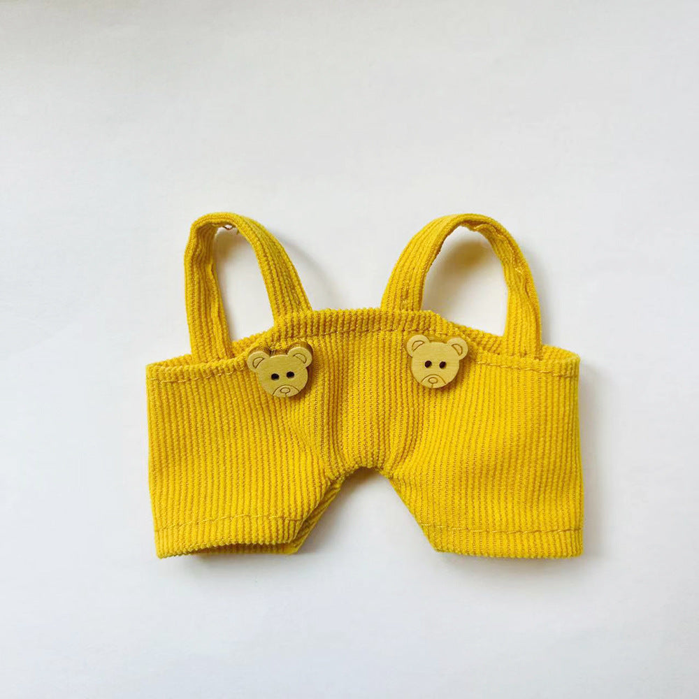 New Cameraman Labubu Pendant Baby Clothes Accessories suit Labubu Doll Keychain for Summer Baby Clothes