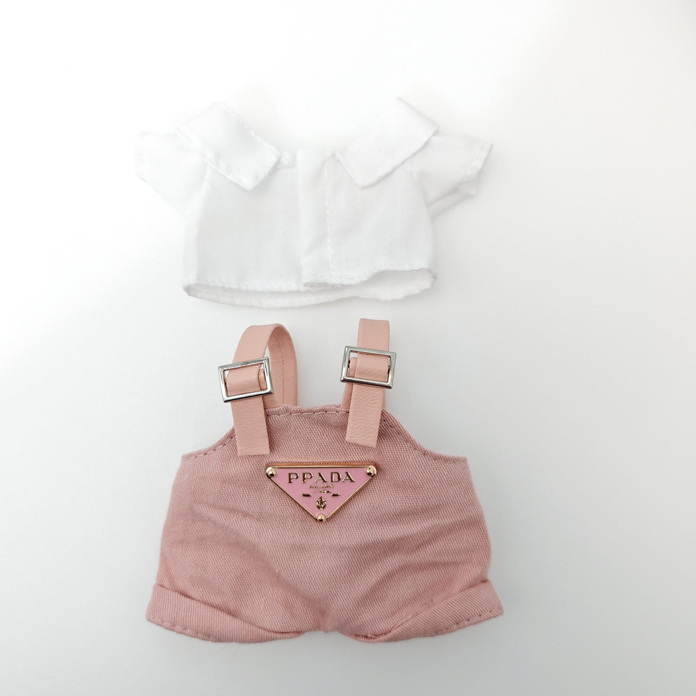 Labubu Doll Outfit Set - Trendy Clothes & Accessories for 17cm Vinyl Pendant
