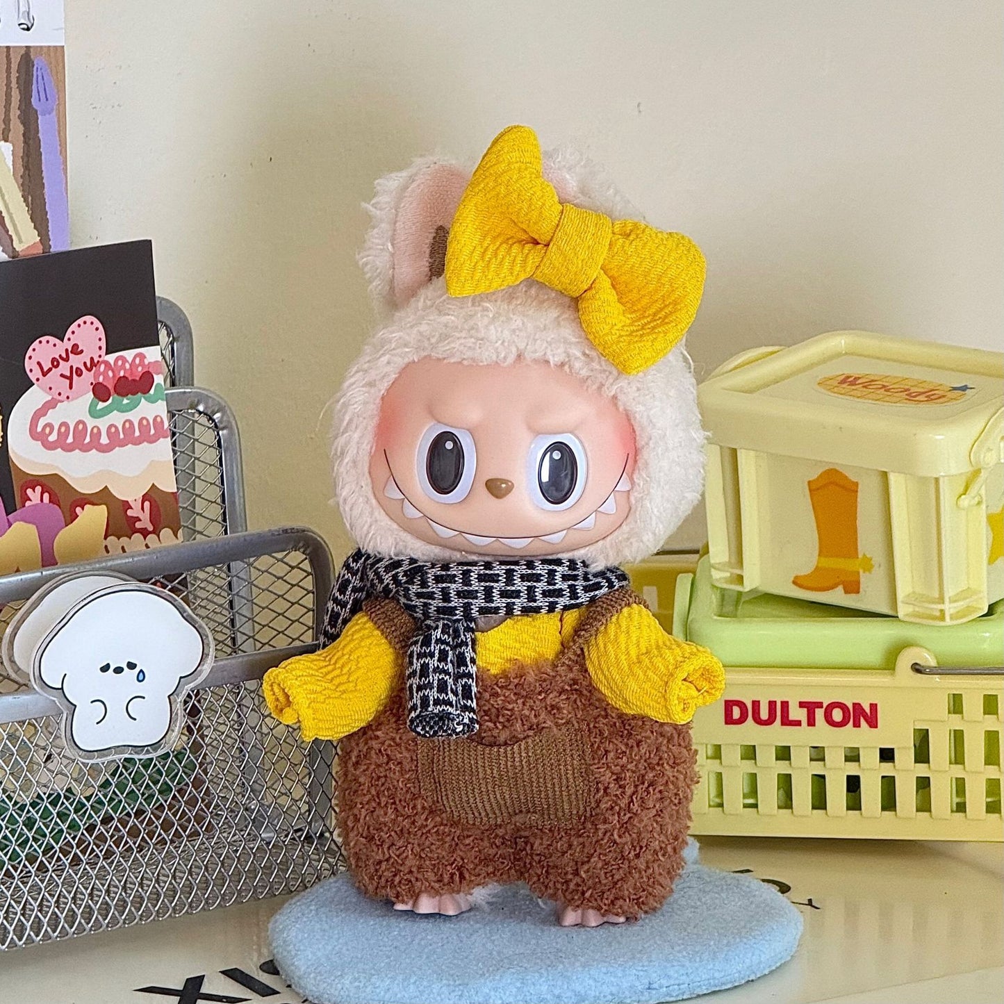 17cm Labubu doll clothes suit 17cm Labubu generation two generation doll pendant clothes wholesale