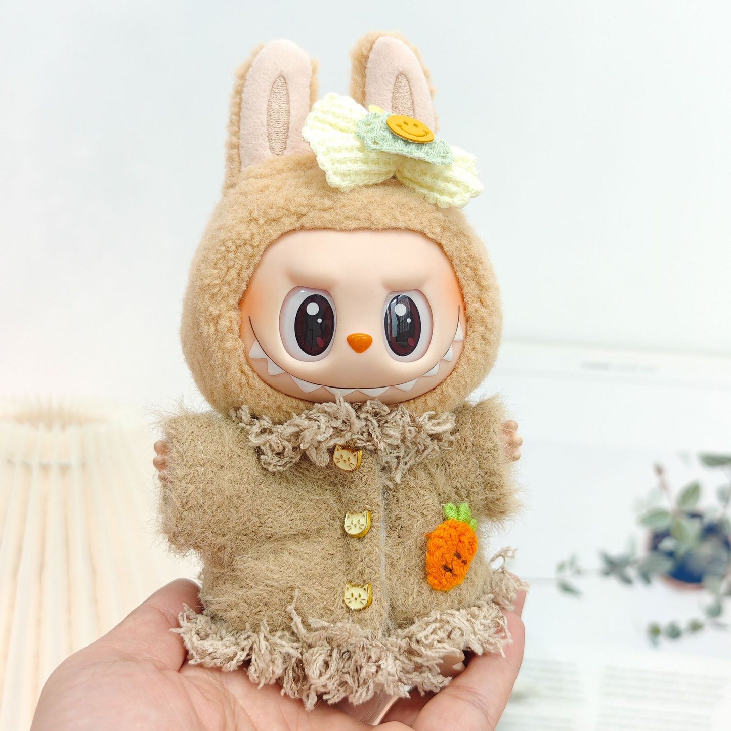 Labubu Doll Outfit Set - Velvet Skirts, Suits & Accessories for 2nd & 3rd Gen Pendant Dolls