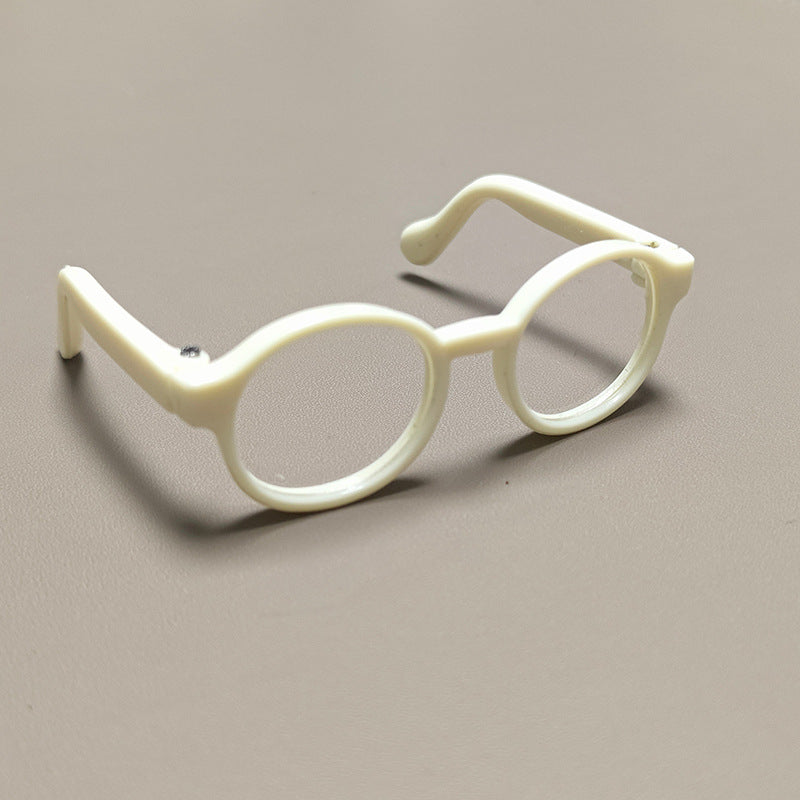 10cm20cm cotton doll glasses doll plush doll change accessories 17M cloth pendant glasses
