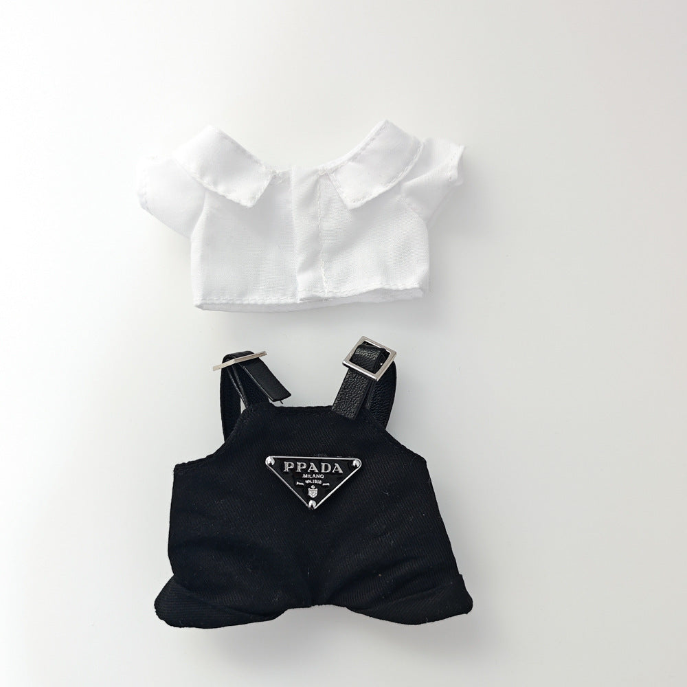 Labubu Doll Outfit Set - Trendy Clothes & Accessories for 17cm Vinyl Pendant