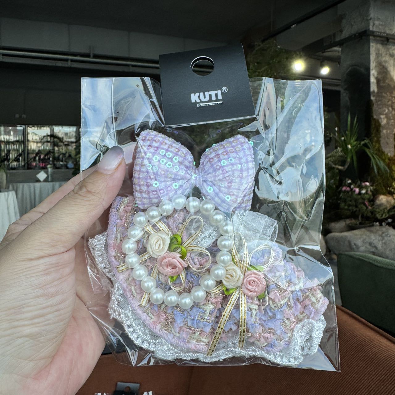 Labubu Doll Butterfly Dress Outfit for 17cm Pendant Doll