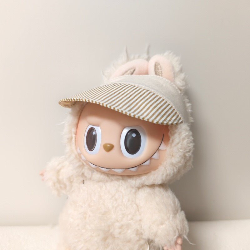 Hats only. in stock Labu Hat 17cm Vinyl Pendant Cap Sitting Party Macaron Doll Matching