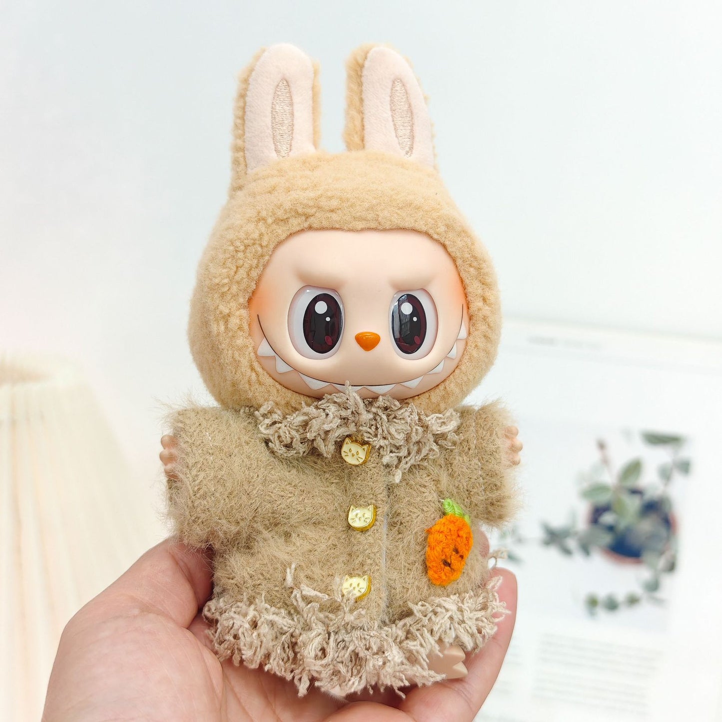 Labubu Doll Outfit Set - Velvet Skirts, Suits & Accessories for 2nd & 3rd Gen Pendant Dolls