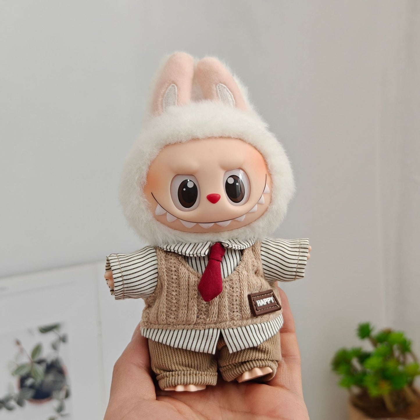 Labubu Doll Outfit Sets for 1st, 2nd & 3rd Gen - Skirts, Overalls & More