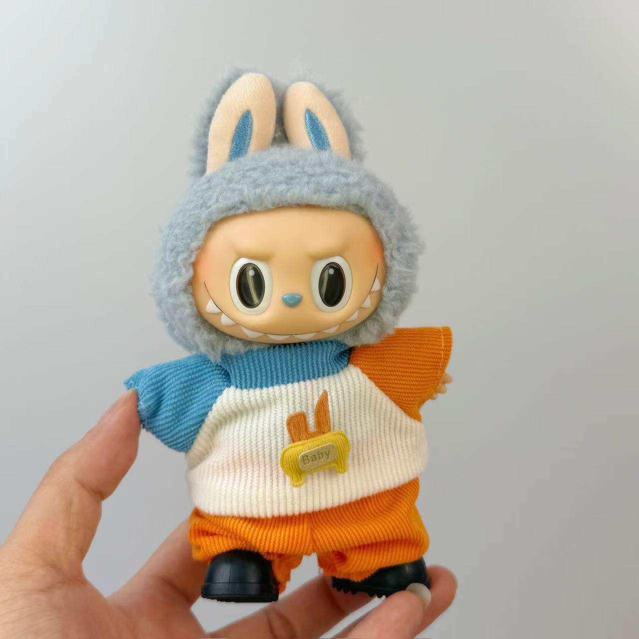 17cm Labubu Doll Clothes Set for 1st-3rd Gen Vinyl Dolls