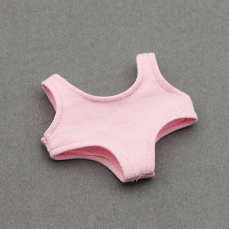 Labubu Doll Swimsuit Vest for 17cm Sugar Gum Doll