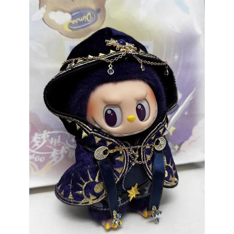 Labubu Doll Magician Suit Outfit for 17cm Vinyl Doll
