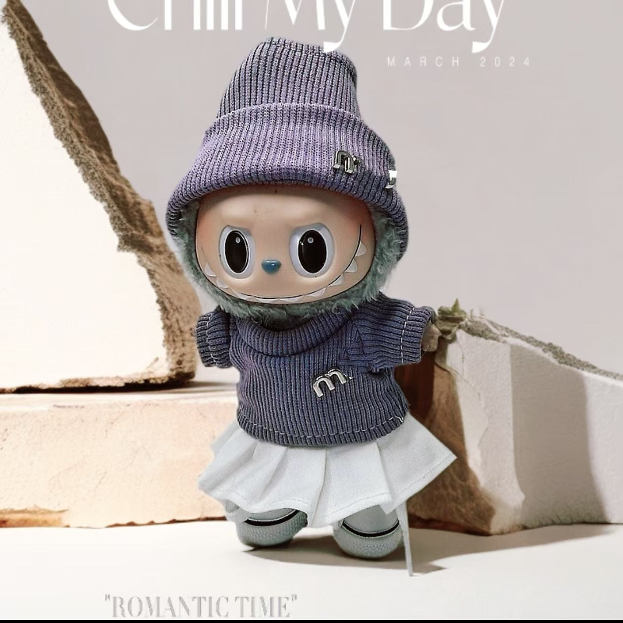 Labubu Doll Clothes - 17cm Two-Piece Outfit Set