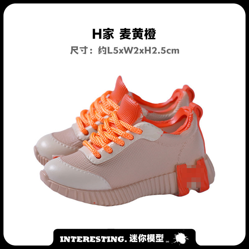 Labubu Labubu Doll Clothes 17cm Shoes Model 5cm Vinyl Toy Hand-made AJ Blind Box DIY High Luxury Series