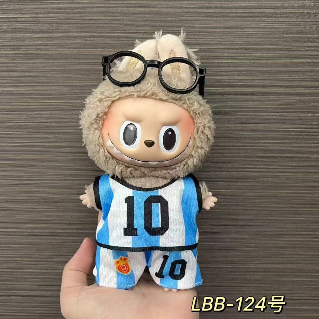 Labubu Doll Baby Clothes Outfit for 17cm Vinyl Doll - Lbb Series