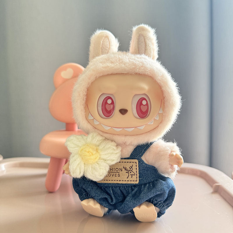 Labubu Doll Clothes Set - Cute Outfits for 1st & 2nd Gen Pendant Dolls