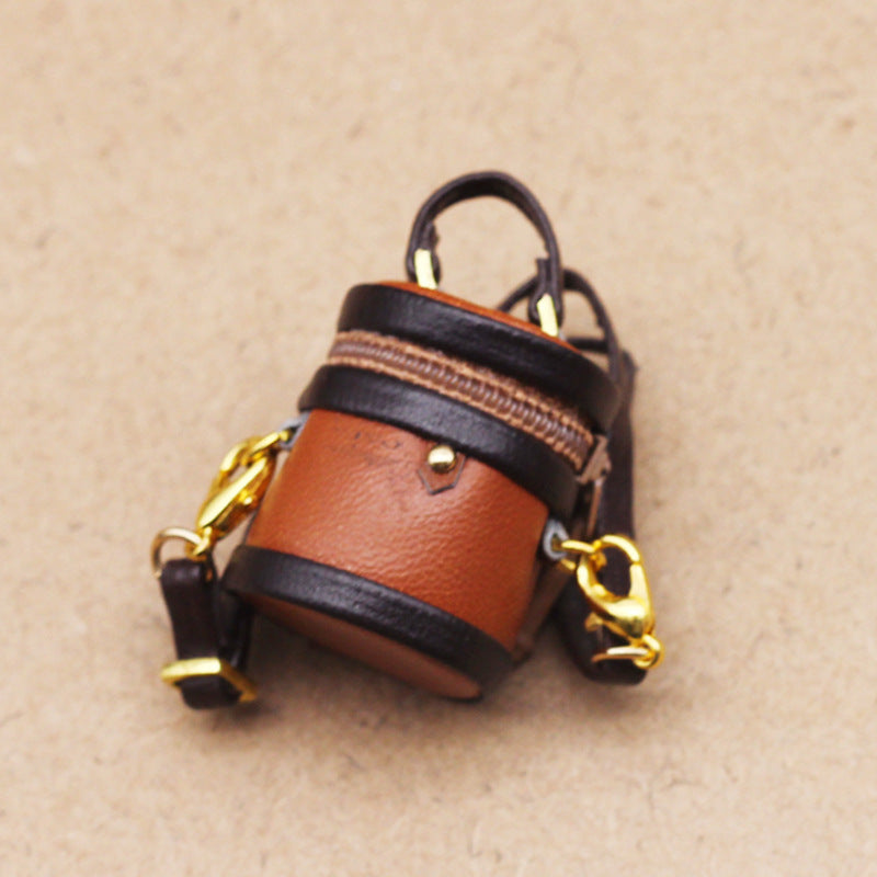 Labubu Doll Crossbody Bag - Adjustable Mini Cloth Bag for BJD & Ob11 Dolls