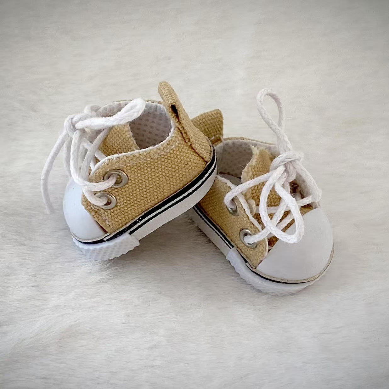 Labubu Doll Clothes Set - 3-Piece Outfit & Canvas Shoes for 16cm Vinyl Doll