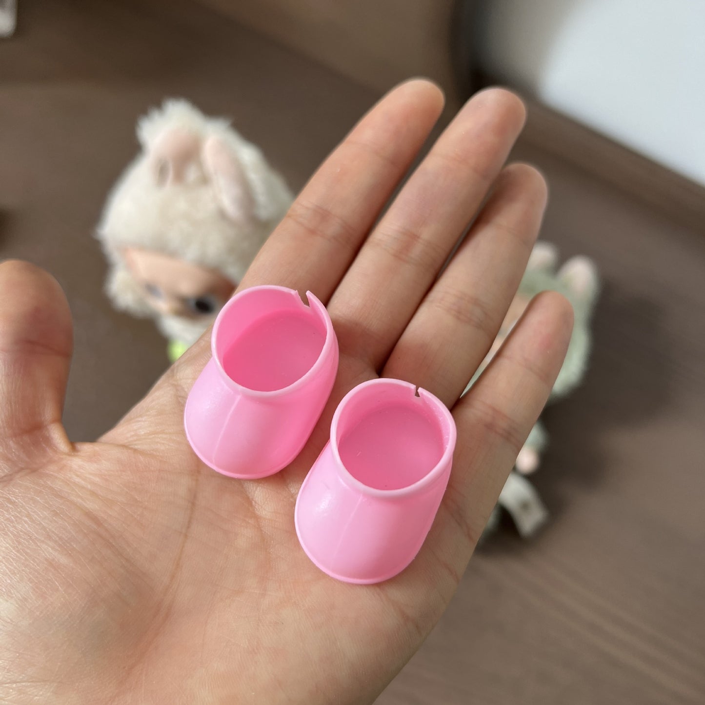 17cm Blind Box Rab Cloth Pendant Doll Hats Shoes Accessories Labubu Clothes Accessories Doll Toy Shoes