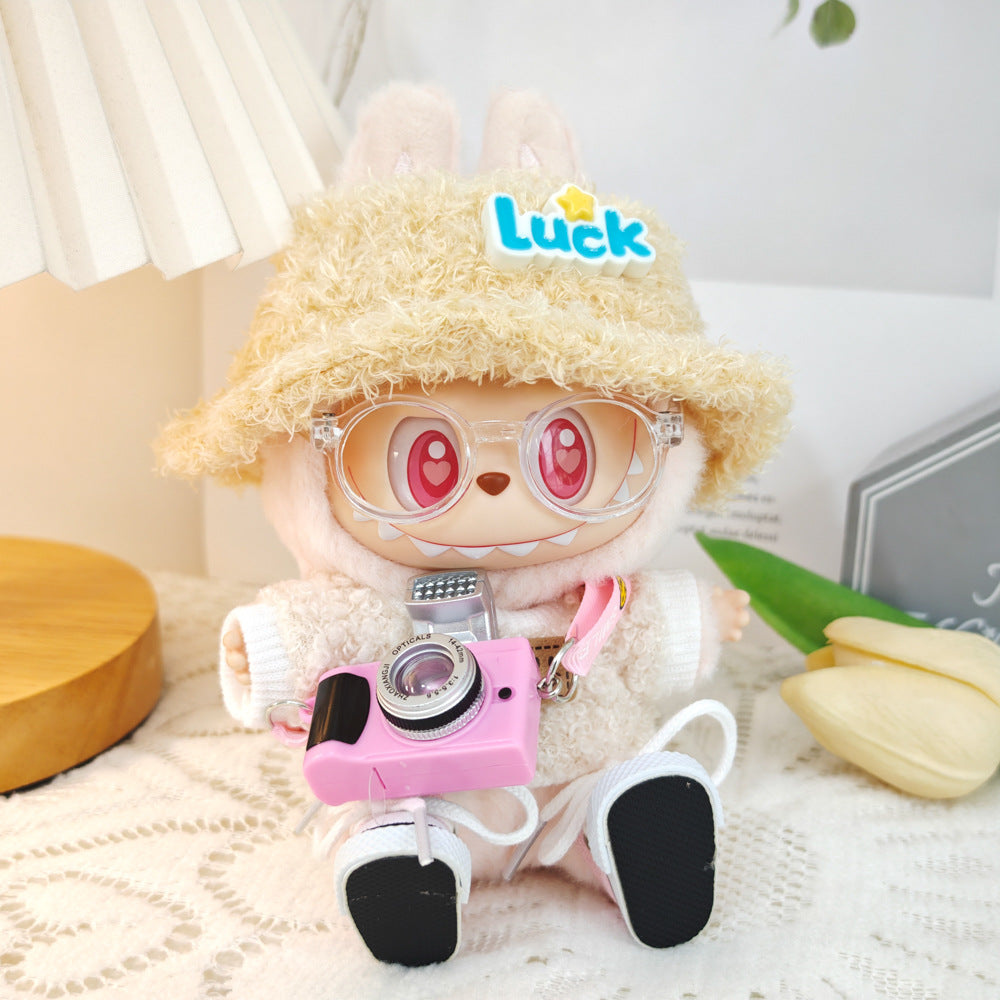 Labubu Doll Outfit Set - Cute Baby Clothes & Accessories for Vinyl Dolls