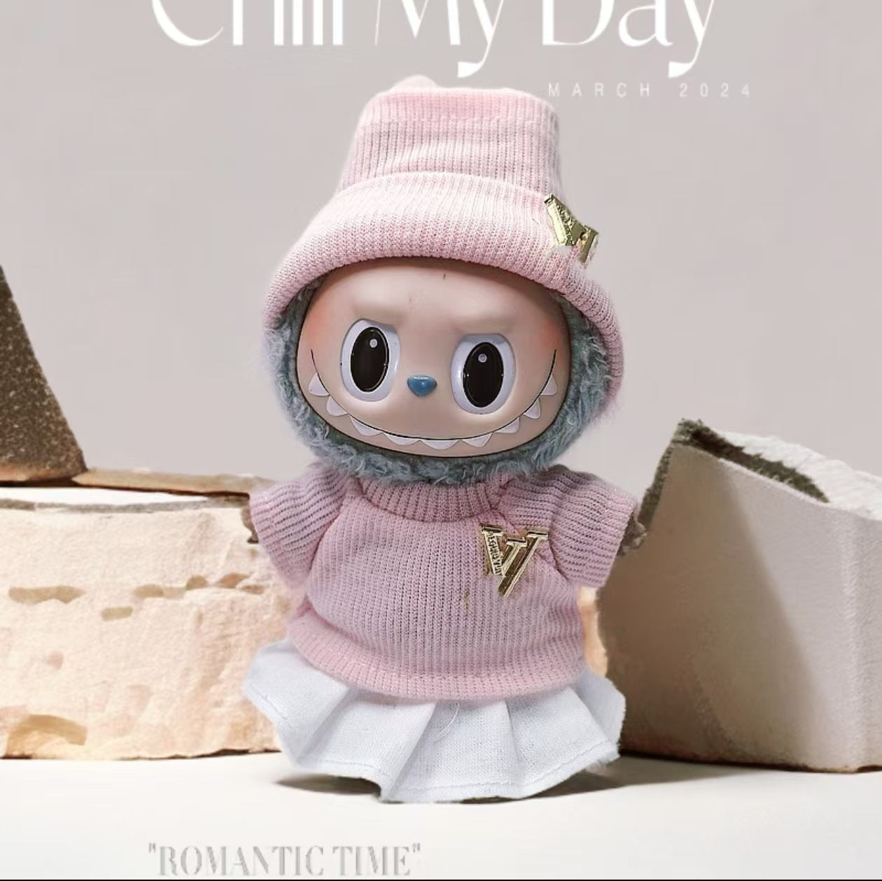 Labubu Doll Clothes - 17cm Two-Piece Outfit Set