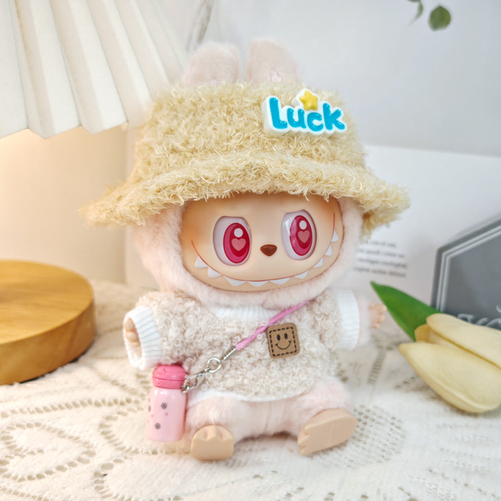 Labubu Doll Outfit Set - Cute Baby Clothes & Accessories for Vinyl Dolls