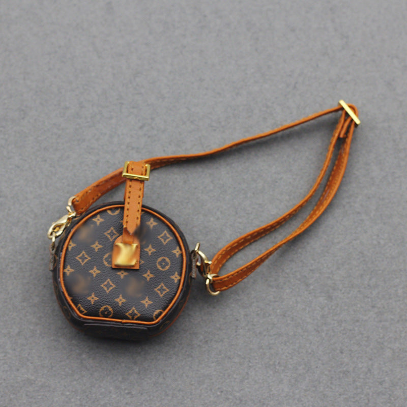 Labubu Doll Crossbody Bag - Adjustable Mini Cloth Bag for BJD & Ob11 Dolls
