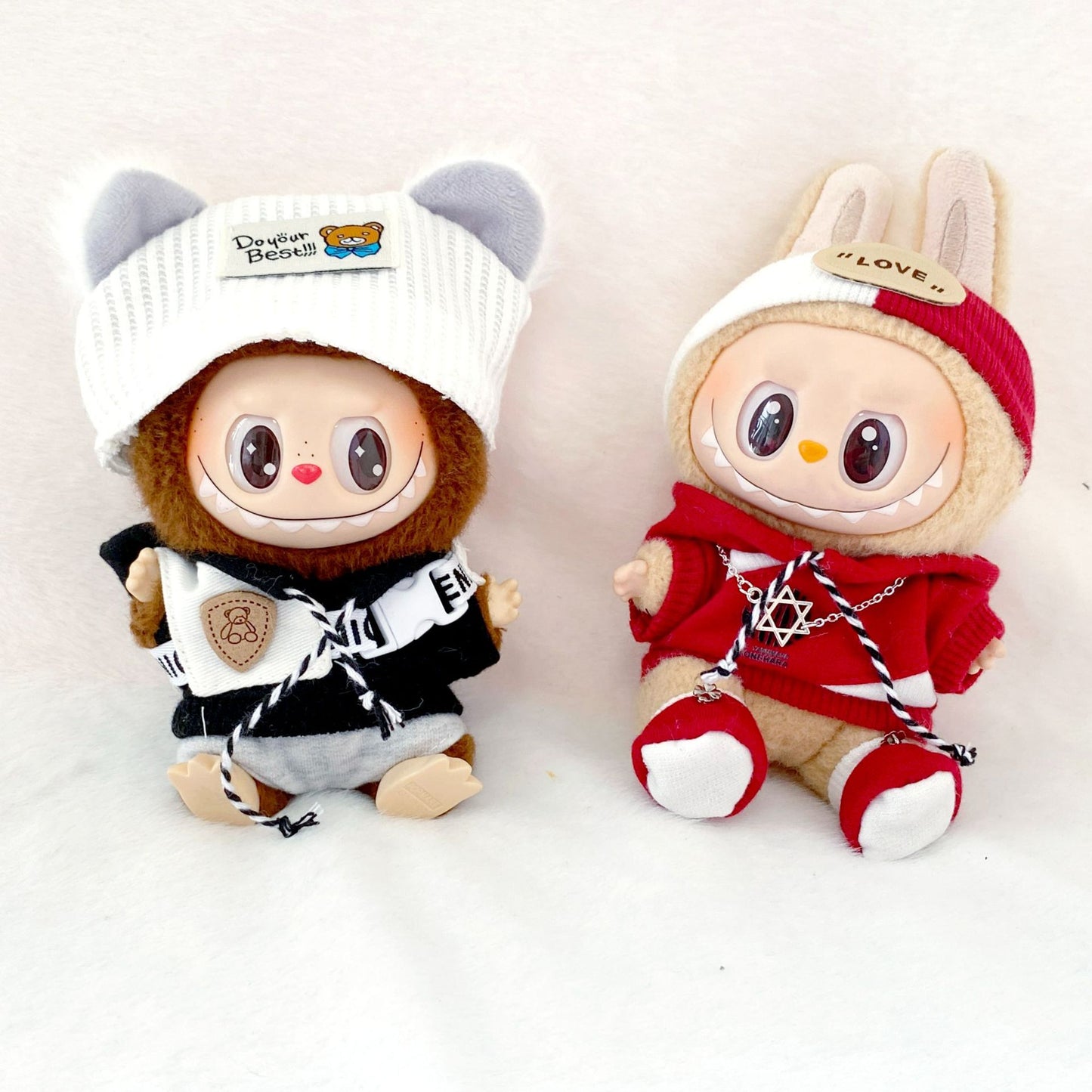 Labubu Doll Fashion Outfit - 17cm Pendant Clothes Set
