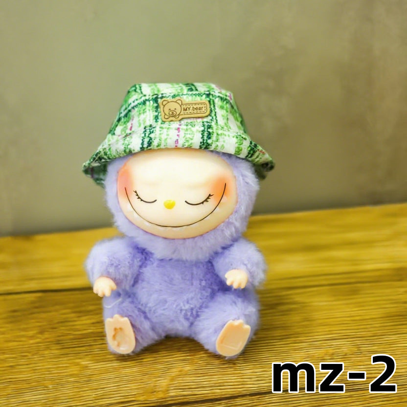 Labubu Wearable Baby Clothes Vinyl Labubu 17cm Doll Cute Dress-Up Casual Suit Skirt Plush Clothes