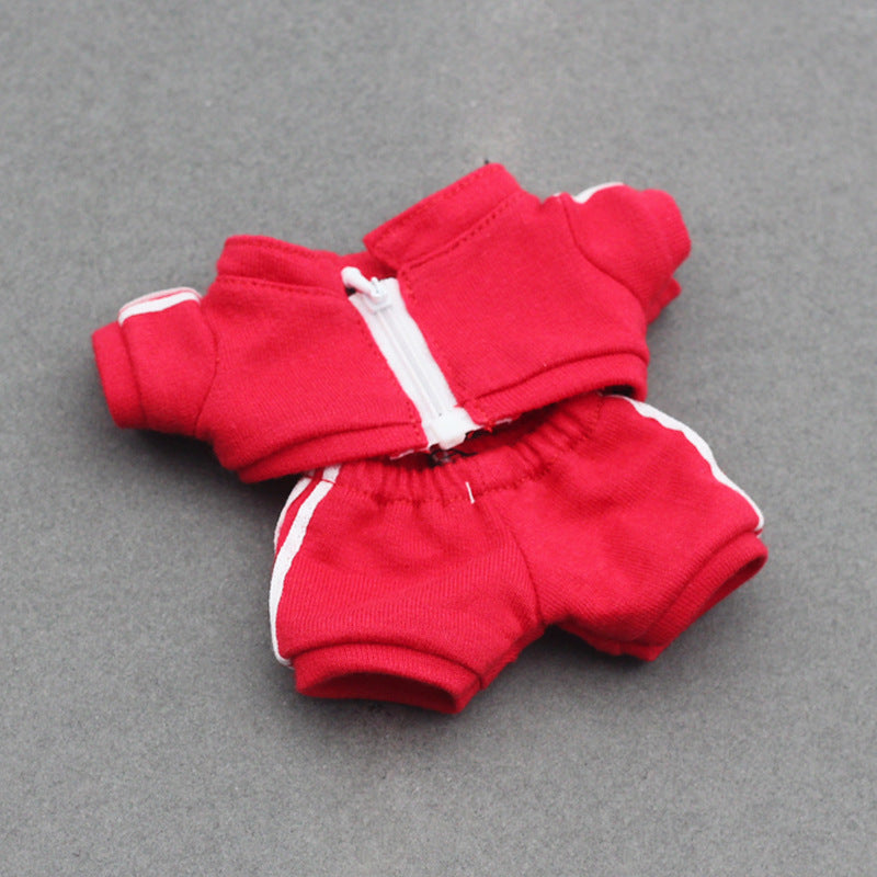 Labubu Doll Casual Sports Outfit for 17cm & 10cm Dolls