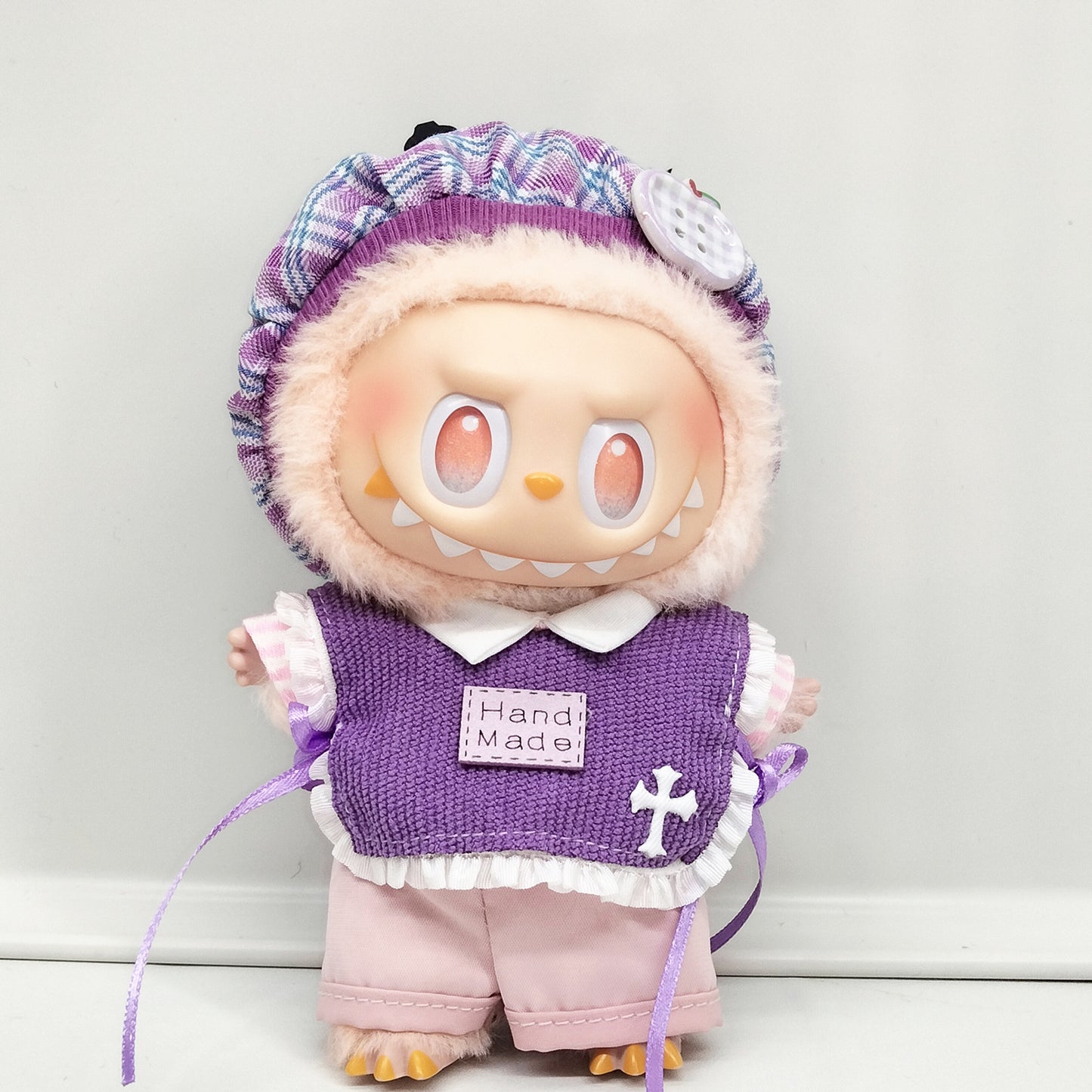 Labubu third generation doll clothes labubu 3.0 doll clothes generation second generation sitting party for blind box clothes 17cm