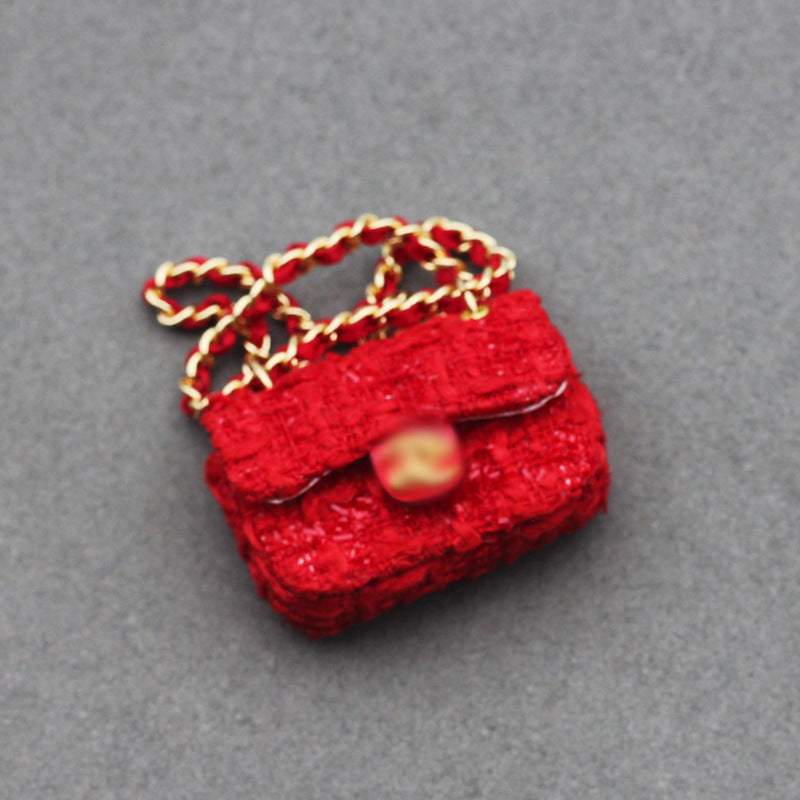 Labubu Mini Chanel Bag Pendant for Dolls - Stylish Accessory