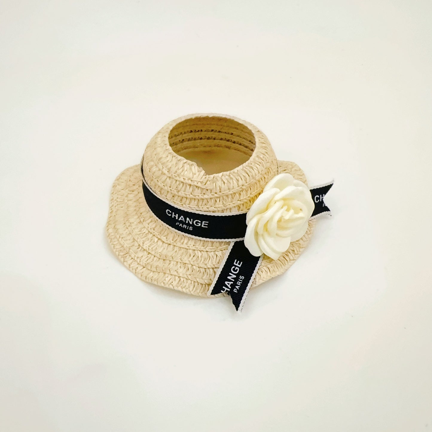 Labubu Doll Outfit Set with Straw Hat & Accessories for 15-17cm Dolls