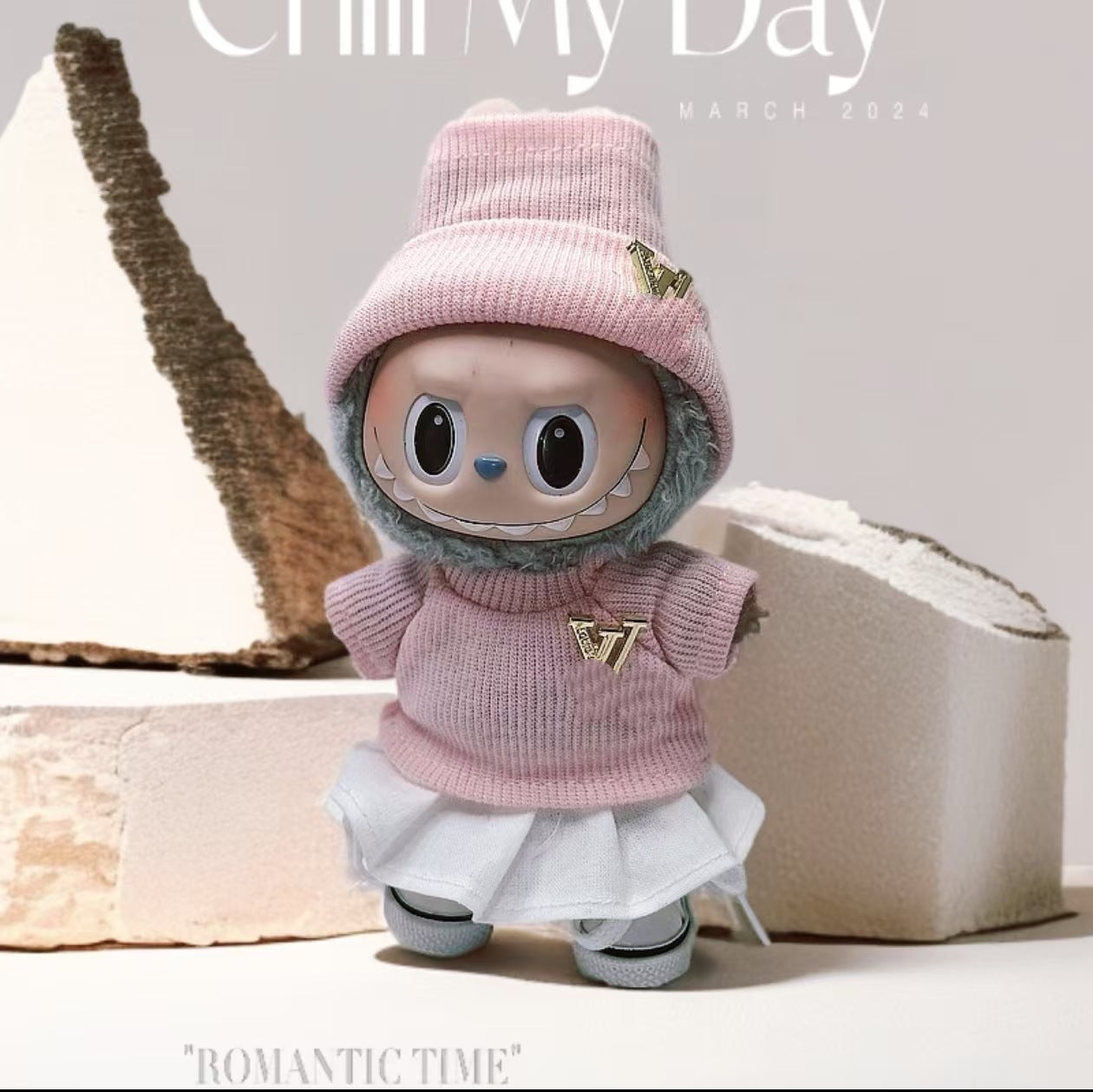 Labubu Doll Clothes - 17cm Two-Piece Outfit Set