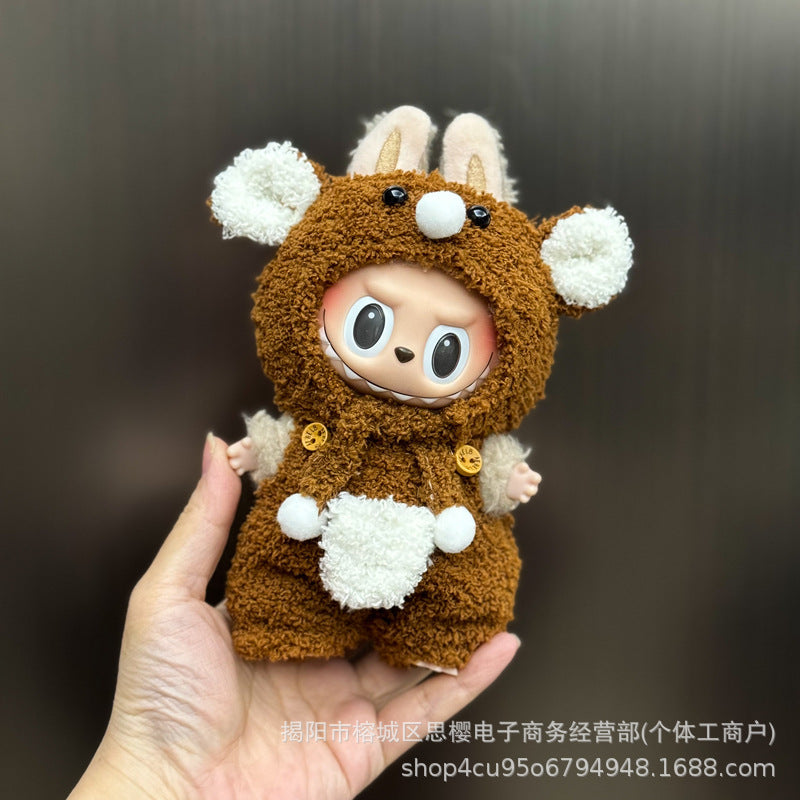 Labubu Doll Clothes Outfit for 17cm Vinyl Doll - LBB Series