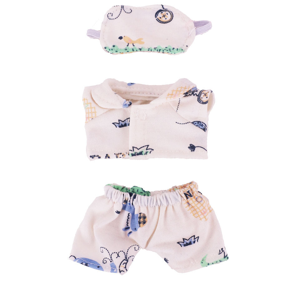 Labubu Doll Pajamas Outfit for 1st & 2nd Gen Vinyl Dolls