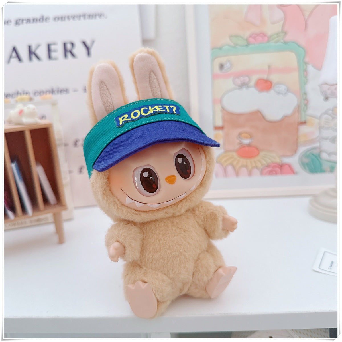 Labubu Doll Outfit - College Cool Shadow Uniform Set for 10cm & 17cm Dolls