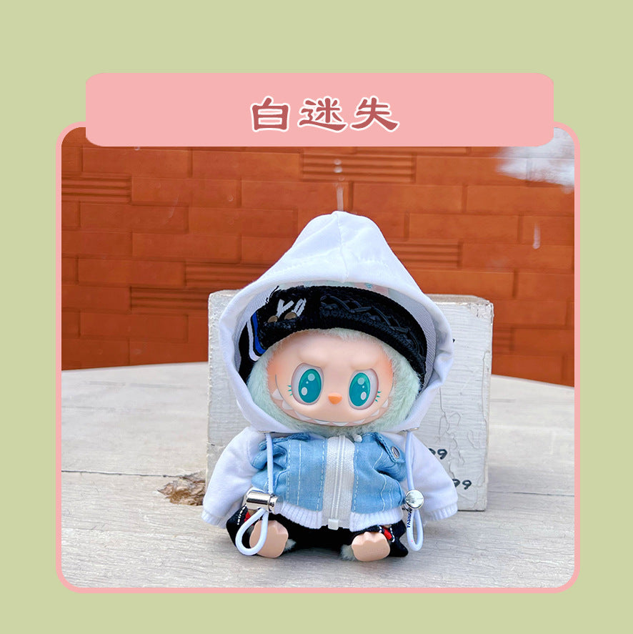 Labubu 15cm Sitting Doll Clothes - Macaron 2nd Gen Outfits