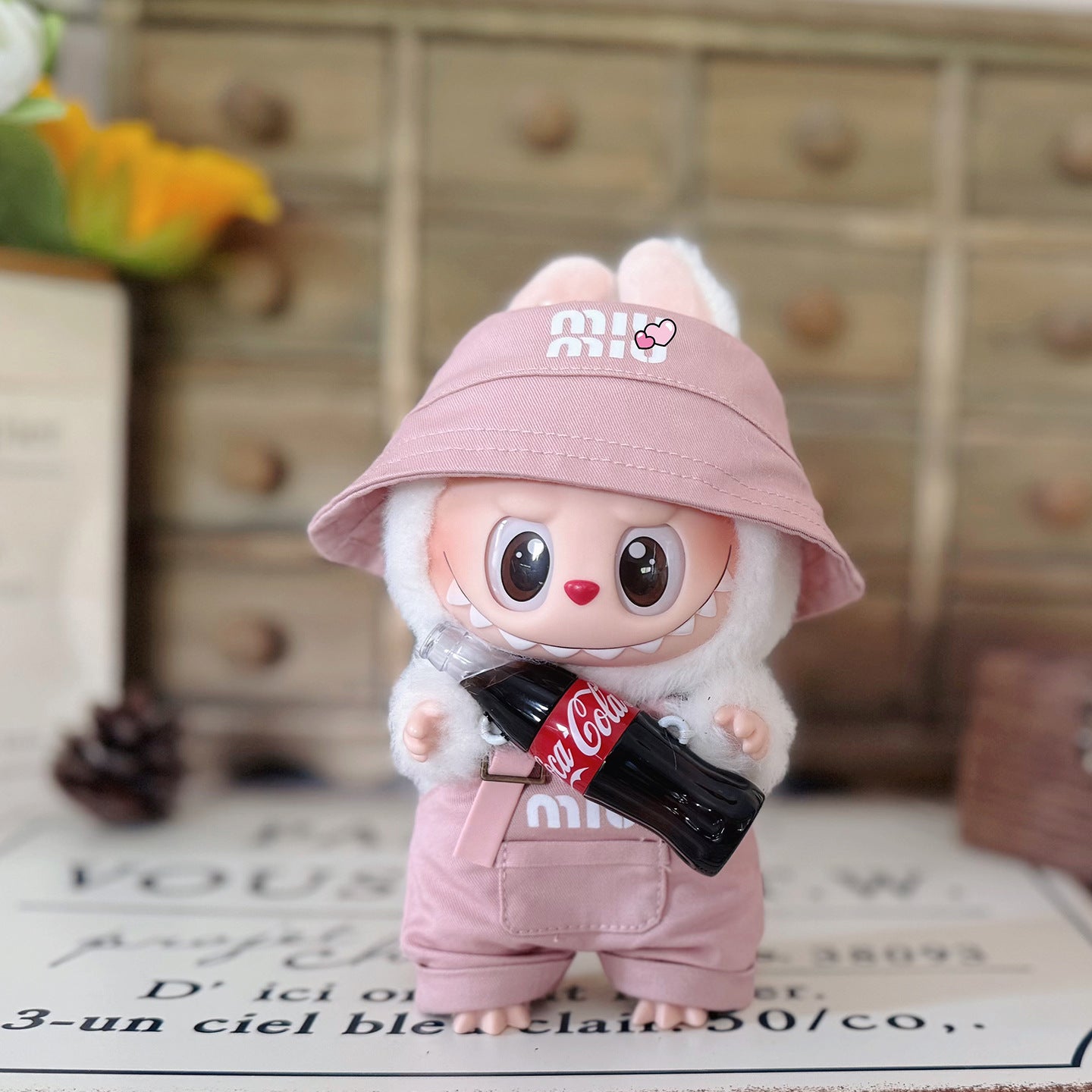 Labubu Doll Clothes - 17cm Outfit Set with Skirt & Accessories