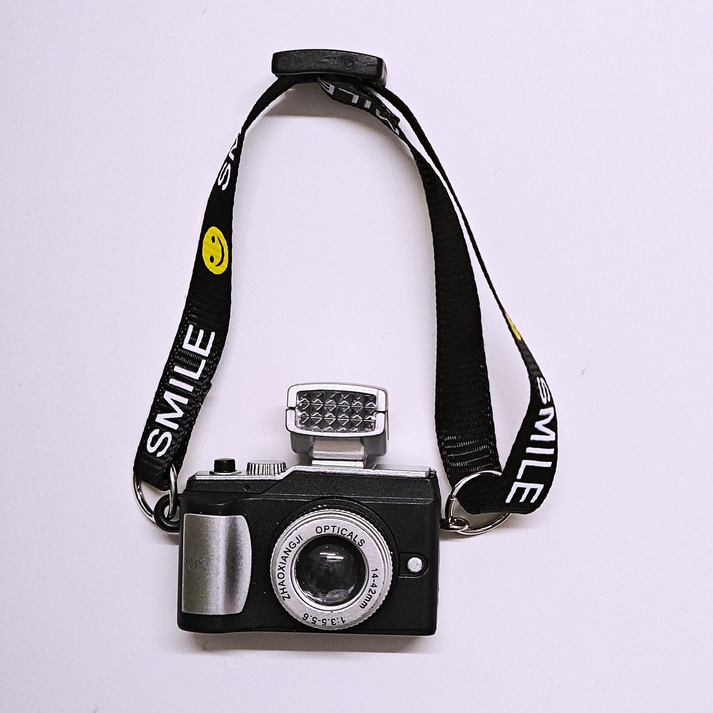Labubu Doll Mini Camera Pendant - Black, Pink, Blue, Yellow