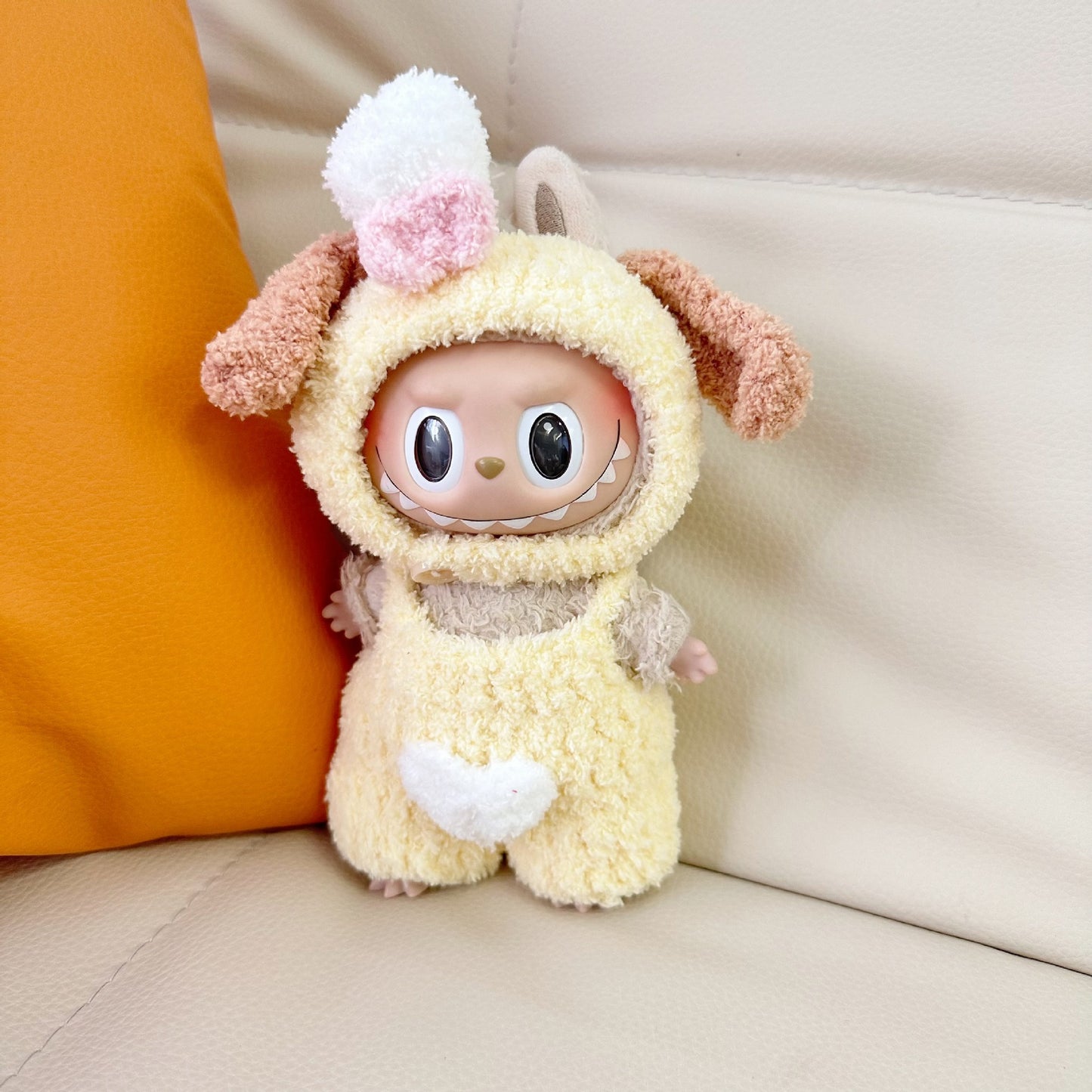 labubu17cm Doll Blind Box Macaron Labu Handmade Star Dalla Bubble Mart Doll Clothes in stock