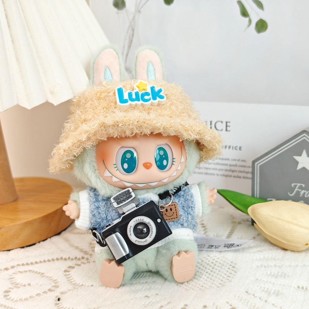 Labubu Doll Outfit Set - Cute Baby Clothes & Accessories for Vinyl Dolls