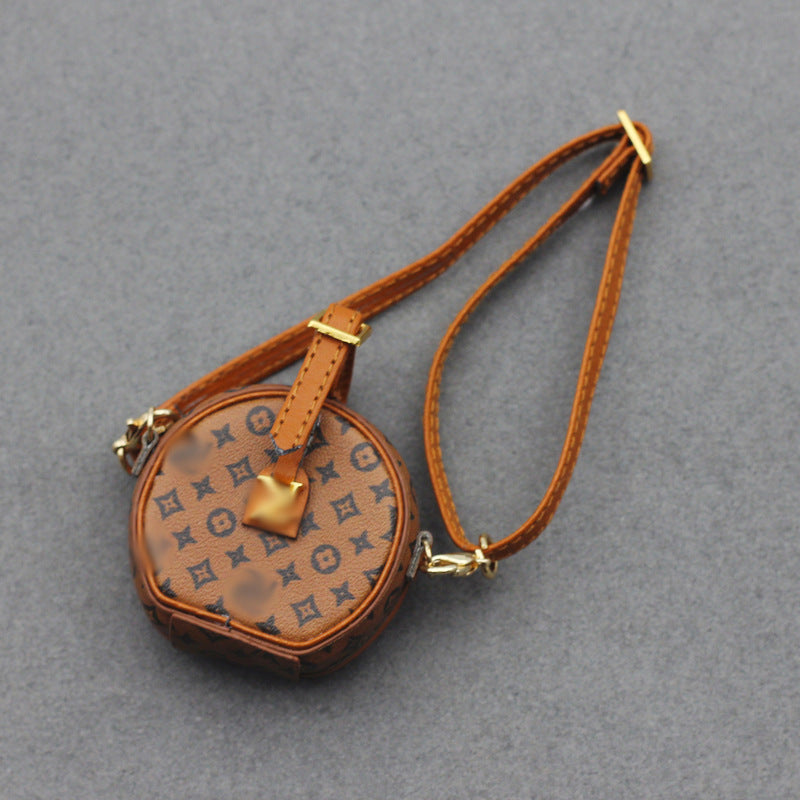Labubu Doll Crossbody Bag - Adjustable Mini Cloth Bag for BJD & Ob11 Dolls