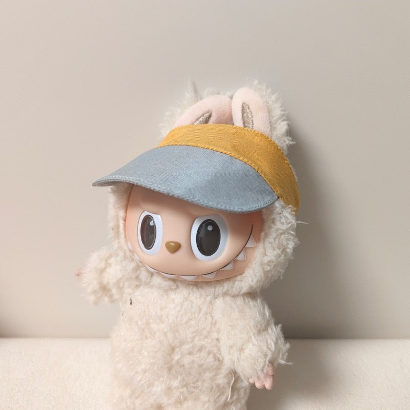 Hats only. in stock Labu Hat 17cm Vinyl Pendant Cap Sitting Party Macaron Doll Matching