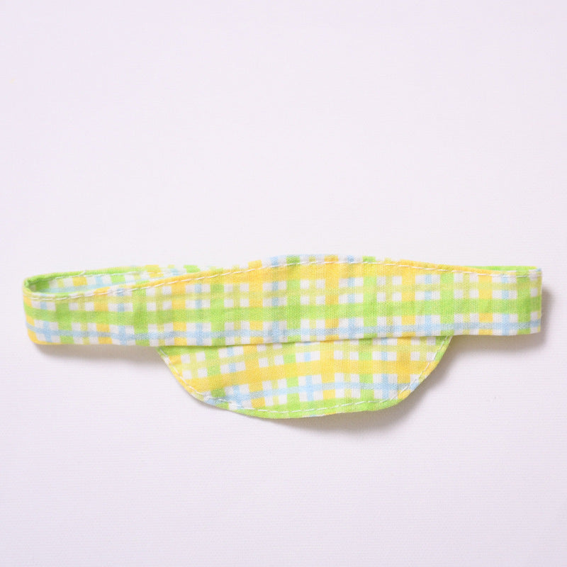 Labubu Doll Clothes - Plaid Overalls & Hat Set for 1st-3rd Gen Pendants