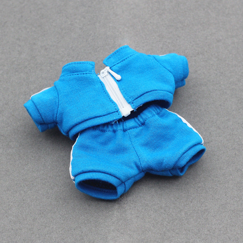 Labubu Doll Casual Sports Outfit for 17cm & 10cm Dolls