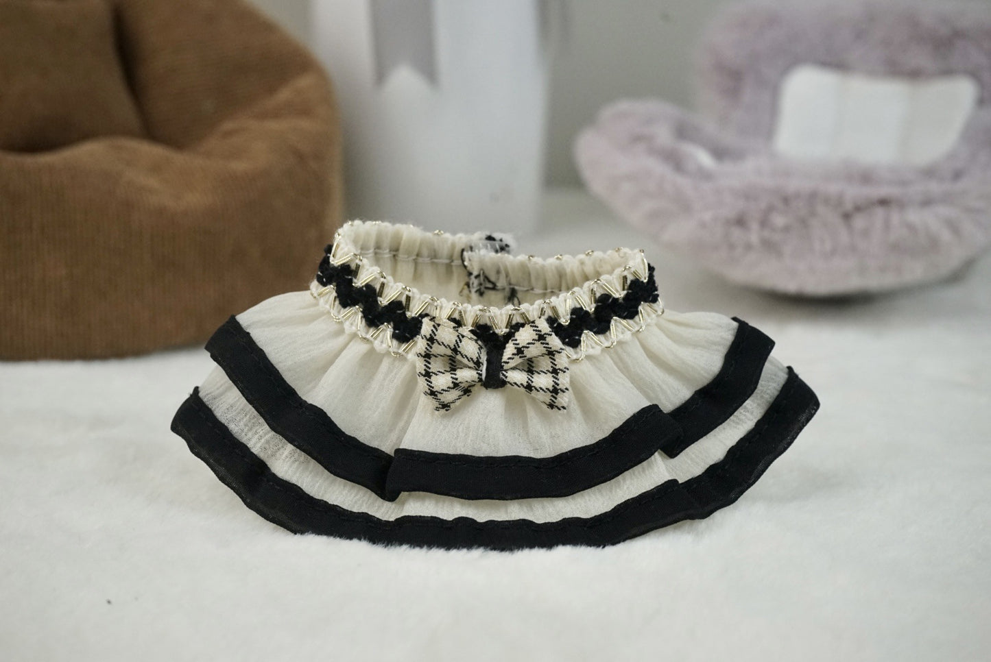 17cm Labubu Doll Retro Street Sweet Outfit Set