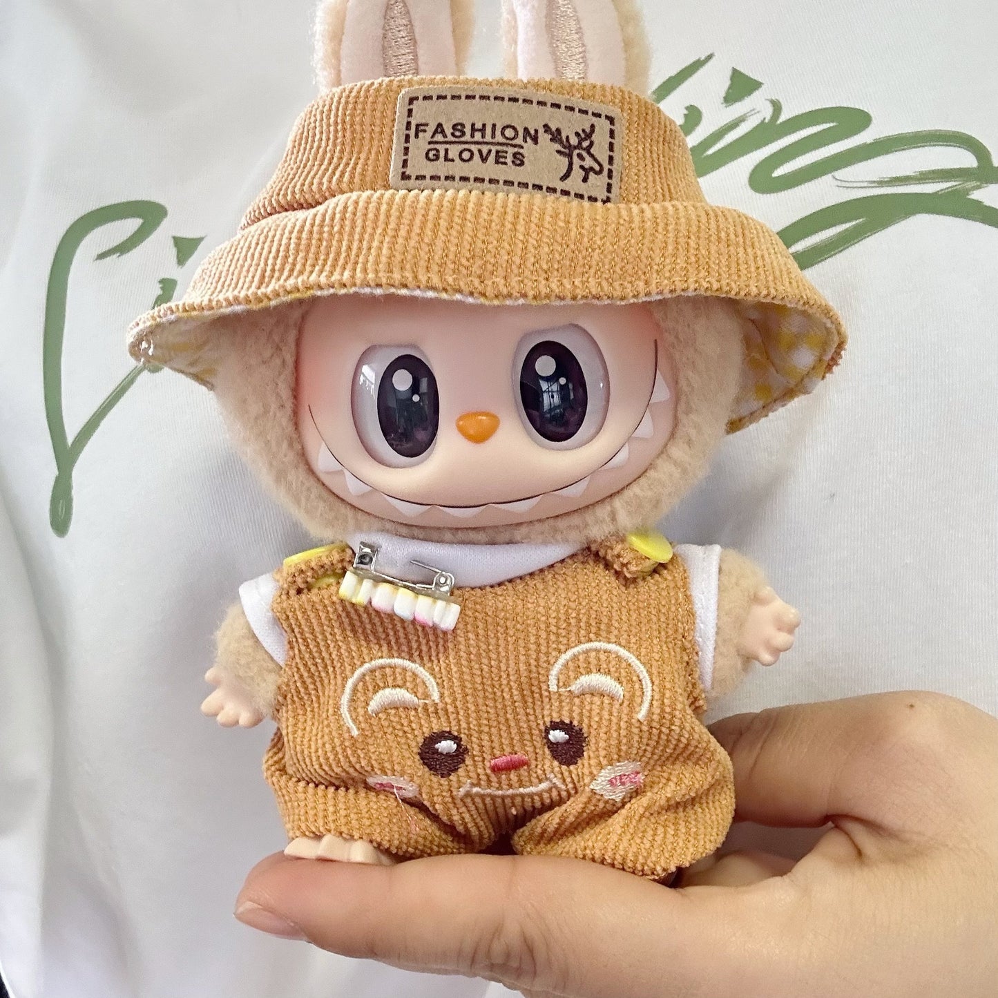 Labubu Doll Outfit - Fruit Themed 3-Piece Set for 1st & 2nd Gen Labubu