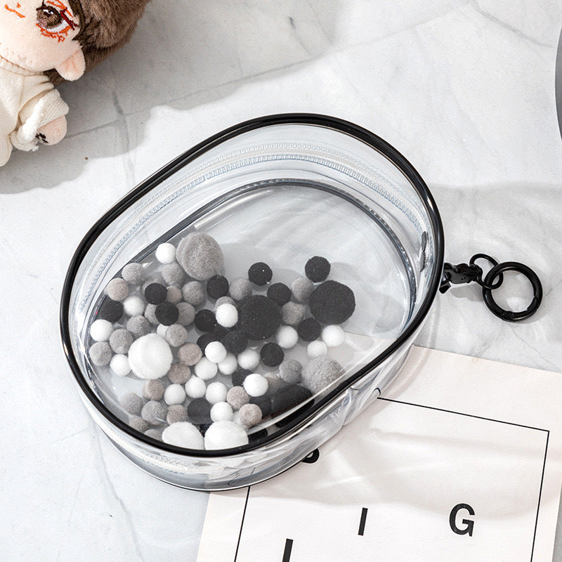 17CM Blind Box Rab Cloth Pack Waler Color Ball Bag LABUBU Display Storage Dustproof Storage Bag in stock