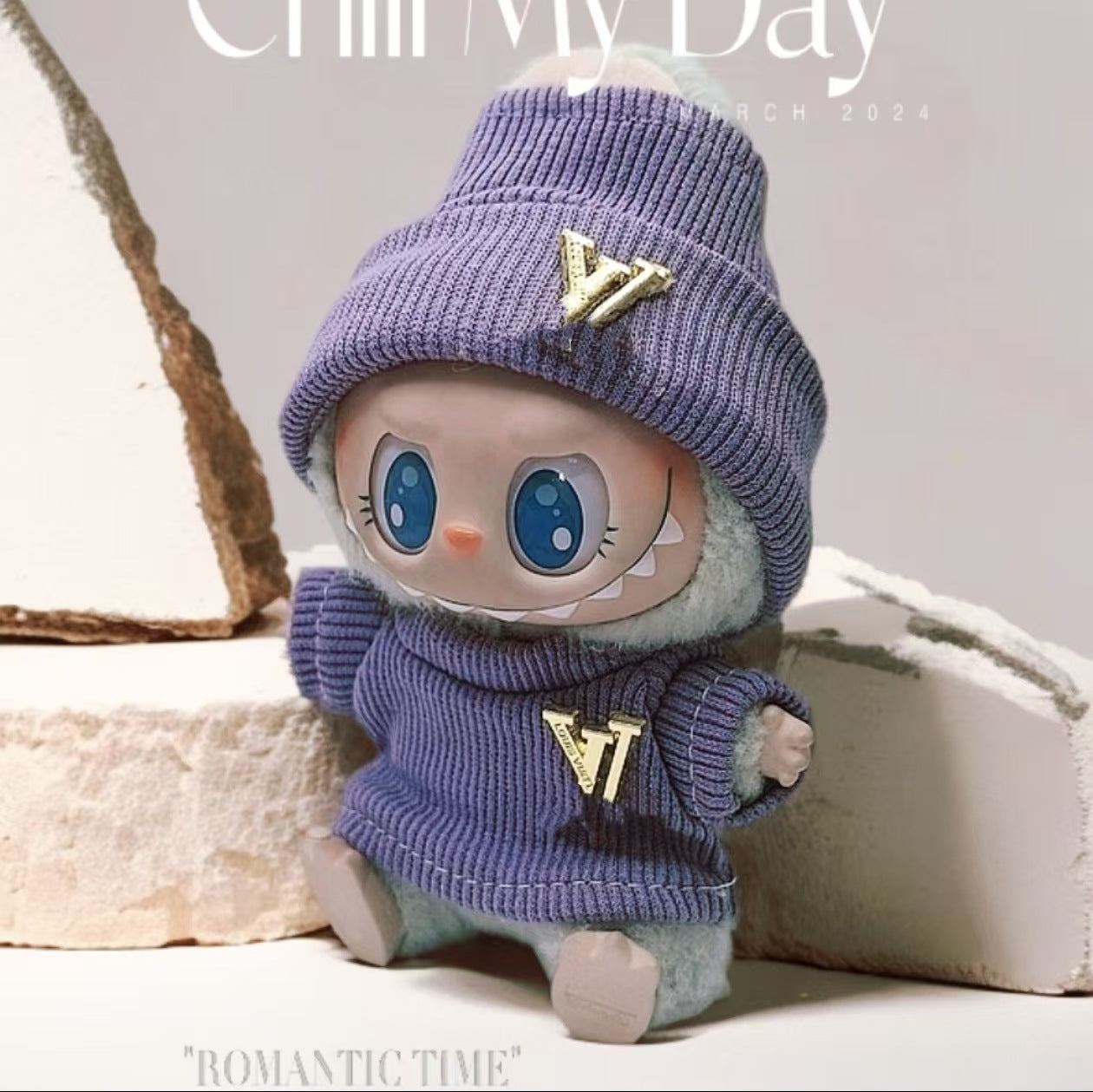 Labubu Doll Clothes - 17cm Two-Piece Outfit Set