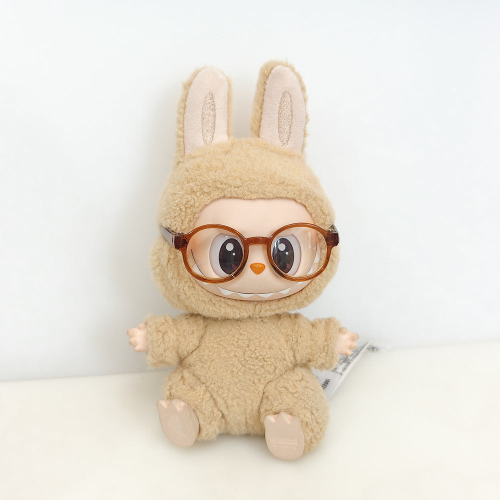 Labubu Doll Outfit Set - Trendy Clothes & Accessories for 17cm Vinyl Pendant