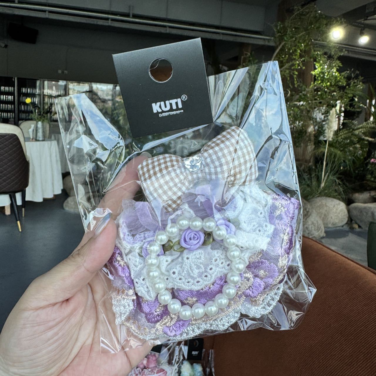 Labubu Doll Butterfly Dress Outfit for 17cm Pendant Doll