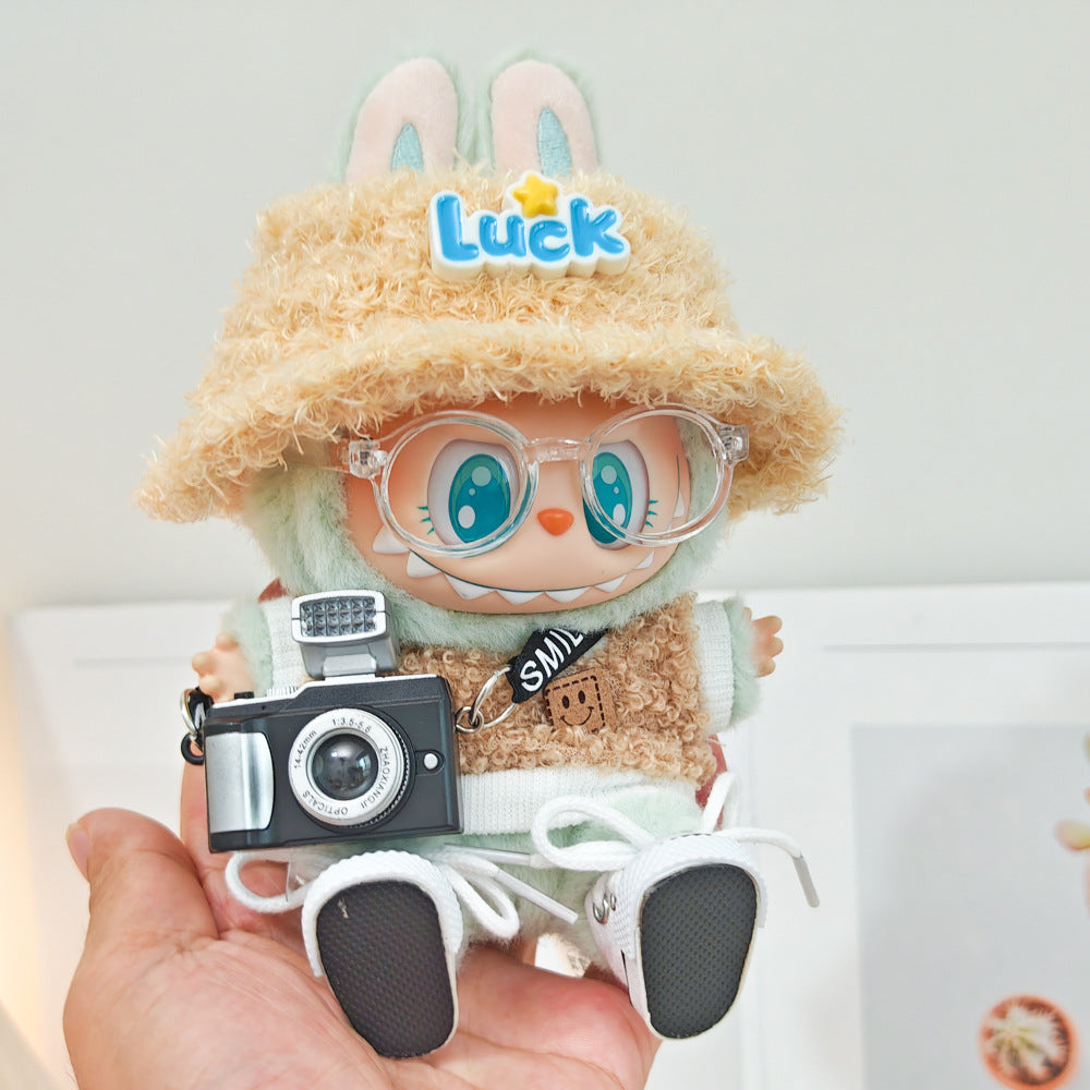 Labubu Doll Outfit Set - Cute Baby Clothes & Accessories for Vinyl Dolls